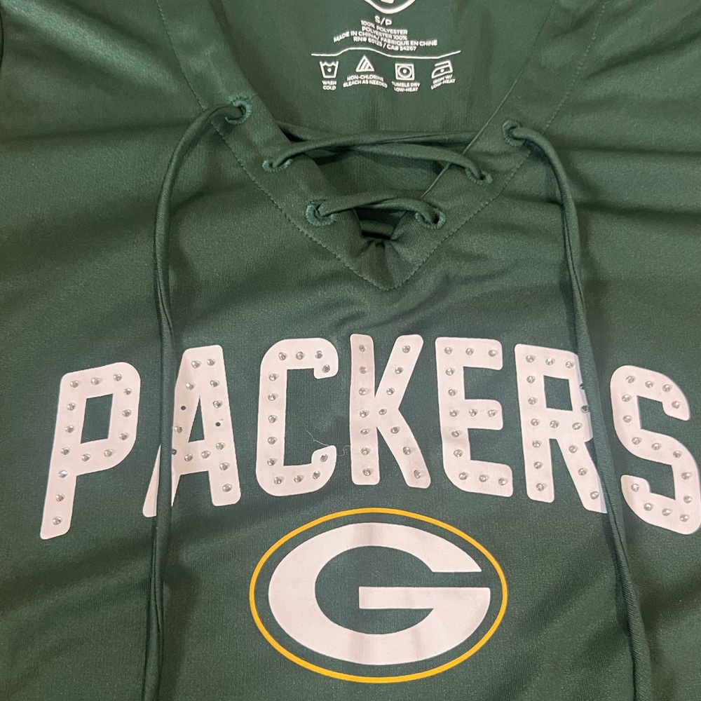 Women’s Green Bay Packers Fitted Jersey - Picture 3 of 5